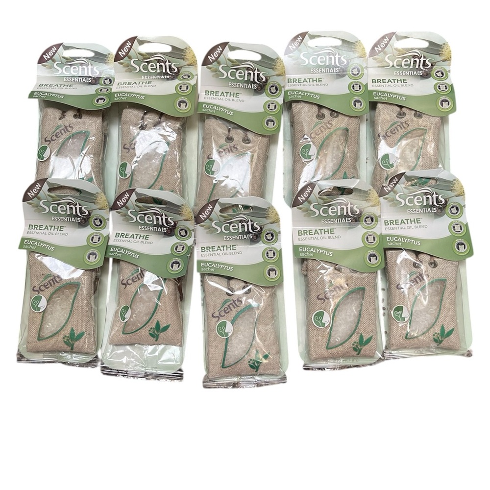Scents Essentials Eucalyptus Sachets Lot of 10